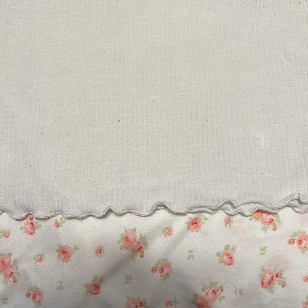 Plan white crop top - Picture 3 of 4